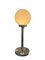 Lámpara de mesa Bauhaus de cromo, años 30, Imagen 2