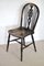 Antique Wheel Back Side Chair in Elm and Beech 4