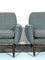 Mid-Century Italian Wood Modern Armchairs, 1960s, Set of 2, Image 15