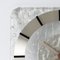 Acrylic Glass & Brushed Aluminium Wall Clock from Kienzle, 1970s 3