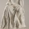 Gertrude Bret, mujer sentada, década de 1900, escultura de yeso, Imagen 4
