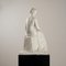 Gertrude Bret, Seated Woman, 1900s, Plaster Sculpture, Image 6