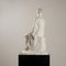 Gertrude Bret, Femme Assise, 1900s, Sculpture en Plâtre 5