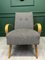 Vintage Danish Art Deco Lounge Chair in Brown Bentwood 1
