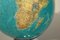 Globe en Verre Illuminé Art Déco par Columbus Oestergaard 10