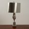 Table Lamp in Nickel Plated Bronze from Maison Charles 1