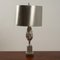 Table Lamp in Nickel Plated Bronze from Maison Charles, Image 1