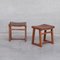 Sgabelli PJ-011029 in teak di Pierre Jeanneret, set di 2, Immagine 6