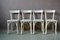 Bohemian Patinated Bistro Chairs, Set of 4 3