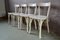 Bohemian Patinated Bistro Chairs, Set of 4 5