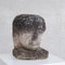 Escultura de cabeza de piedra tallada francesa, Imagen 5