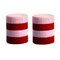 Poufs Chachacha par Houtique, Set de 2 2