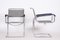 Grey Halabala H91 Armchairs from Up Zavody, Czechia, 1930s, Set of 2, Image 4