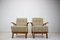 Oak Armchairs by Krasna Jizba, Czechoslovakia, 1960s, Set of 2, Image 2