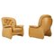 Italian Leather Armchairs, 1970s, Set of 2, Image 1