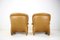 Italian Leather Armchairs, 1970s, Set of 2 9