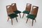 Dining Chairs by J. Kroha for Grand Hotel, Czechoslovakia, 1930s, Set of 4 3