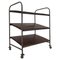 Mid-Century Industrial Trolley With Shelves 1