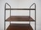 Mid-Century Industrial Trolley With Shelves 9