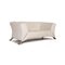 Cream Leather 322 Sofa Two-Seater Couch from Rolf Benz 8