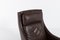 High Back Leather Armchair With Ottoman by Georg Thams, Set of 2, Image 9