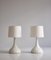 Large Danish Candy Table Lamps in Glass by Holmegaard, 1970s, Set of 2, Image 6