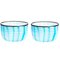 Blue Bowl Edie Light by Purho, Set of 2 2