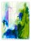 Adrienn Krahl, Vertical Garden 1, 2021, acrílico, pastel al óleo y grafito sobre lienzo, Imagen 1