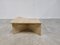 Triangular Coffee Table in Travertine from Up & Up, 1970s, Image 3