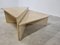 Triangular Coffee Table in Travertine from Up & Up, 1970s, Image 10