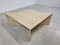 Triangular Coffee Table in Travertine from Up & Up, 1970s 7