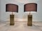 Vintage Table Lamps in Brass by Belgochrom, 1970s, Set of 2 3