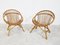 Vintage Rattan Lounge Chairs, 1960s, Set of 2 2