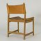 Oak & Leather Chair by Kurt Østervig for Sibast, Image 4