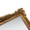 Neoklassizistischer spanischer Empire Spiegel mit goldenem Rahmen aus handgeschnitztem Holz, 1970 3