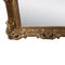 Neoclassical Spanish Empire Gold Mirror in Hand-Carved Wood, 1970, Image 4