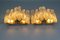 Icicle Ice Glass 3-Light Sconces from Kalmar Franken KG, Austria, 1970s, Set of 2, Image 7