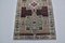 Vintage Hand-Knotted Oushak Hallway Rug, Image 9