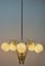 Vintage Italian Chandelier in the Style of Stilnovo, 1960s 4