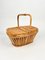 Italian Picnic Basket in Bamboo and Rattan, 1960s, Image 2