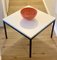 Vintage White & Black Coffee Table by Florence Knoll Bassett for Knoll Inc 2