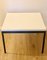 Vintage White & Black Coffee Table by Florence Knoll Bassett for Knoll Inc 1