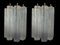 Italian Tube Wall Lights in Murano Glass, Set of 2 1