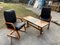 Mid-Century Lounge Chairs and Table, 1960s, Set of 2 4