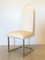 Golden Metal Dining Chairs, 1980s, Set of 6, Image 2