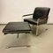 Acrylic Chair with Ottoman from Pace Collection, 1970s, Set of 2 2