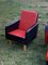 Mid-Century Lounge Chairs with Ottomans, 1960s, Set of 5, Image 4