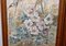 Biombo pequeño de seda pintada y nogal macizo, 1900, Imagen 7