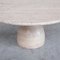 Mid-Century Coffee Table in Travertine by Peter Draenert 4