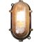 Vintage Industrial Glass Sconce 4